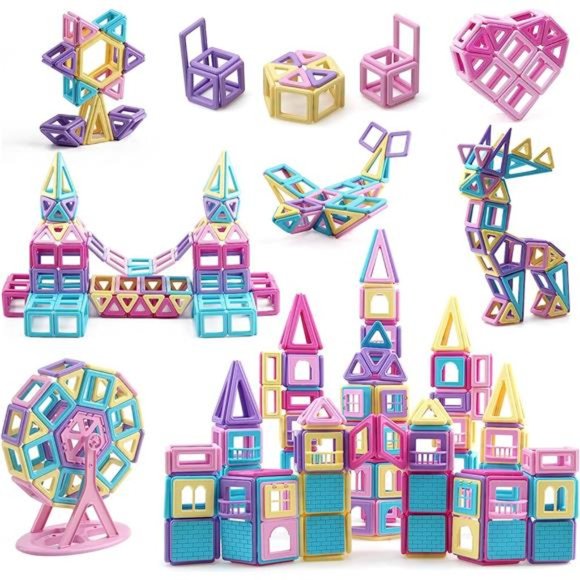 181 Pcs Magnetic Building Blocks STEM Educational and Development Magnet